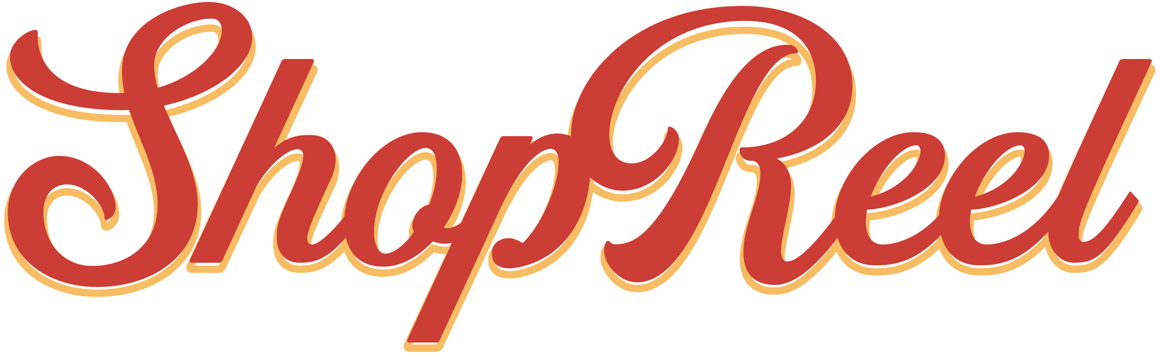 Logo shopreel white